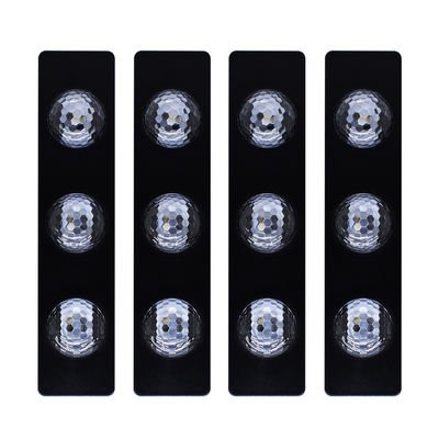 Đèn khí quyển 4 trong LED RGB có điều khiển từ xa cho ô tô