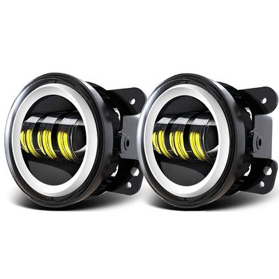 6500K 20W 4 inch 6 chiếc DRL 1800Lm Đèn xe Jeep Jk Halo