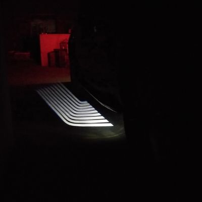 Phụ kiện ô tô 2 cái 14V đôi cánh thiên thần đèn LED cửa ô tô